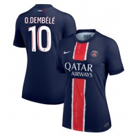 Maglie da calcio Paris Saint-Germain Ousmane Dembele #10 Prima Maglia Femminile 2024-25 Manica Corta